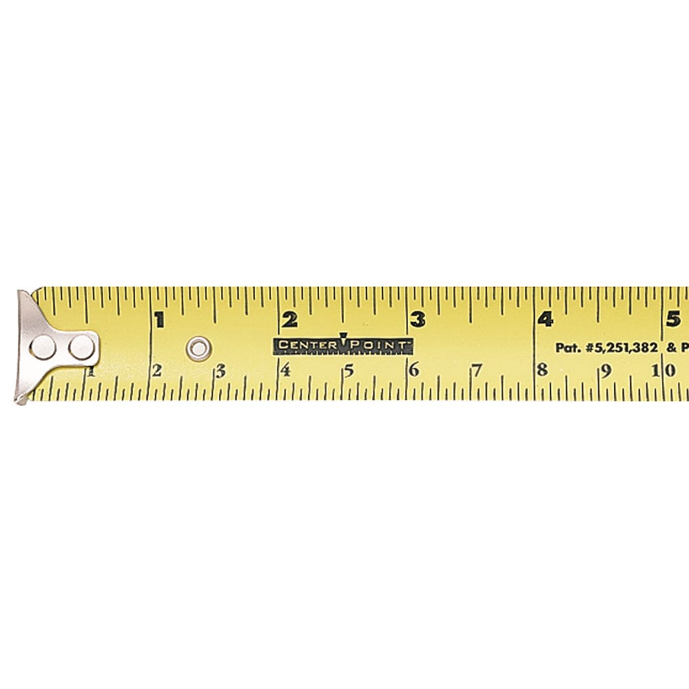 4.9 inches on a deals tape measure