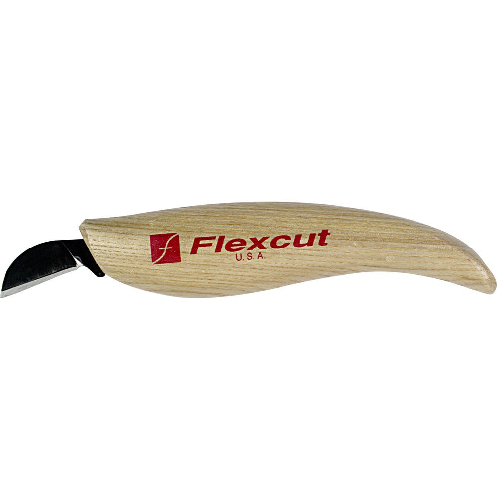 Flexcut Double Bevel Sloyd Hook Knife