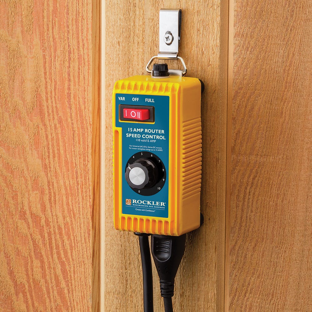 Router Speed Control | Rockler Woodworking and Hardware