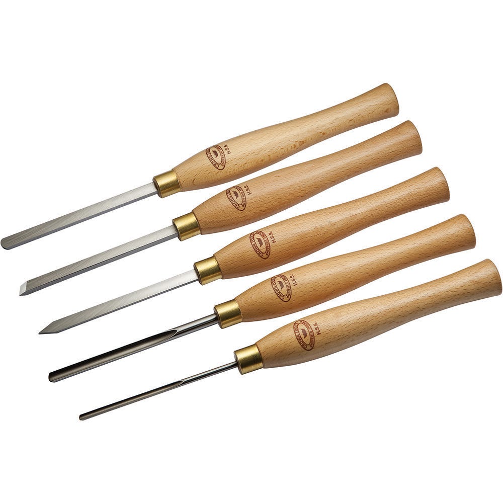 Crown 5-piece Mini Turning Tool Set