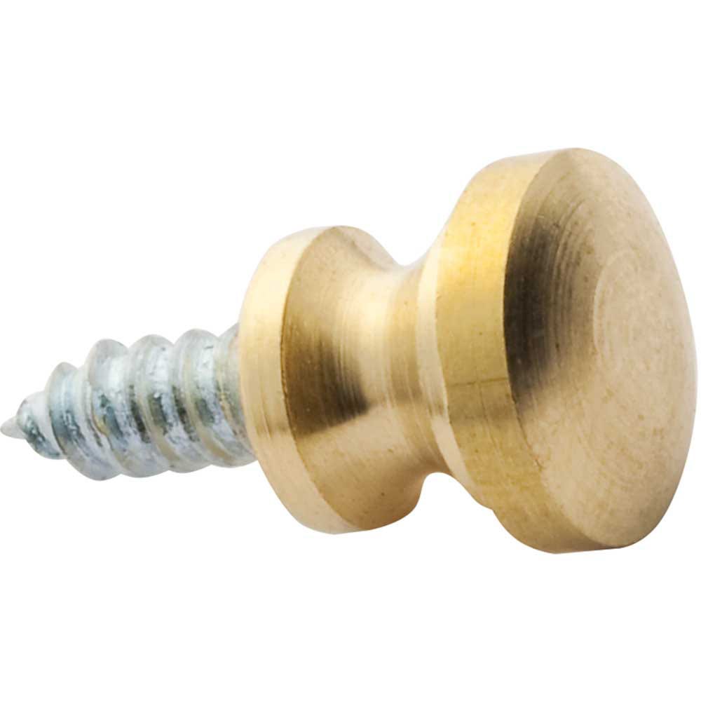 Brass Knob | 38mm | Mushroom | Polished Brass