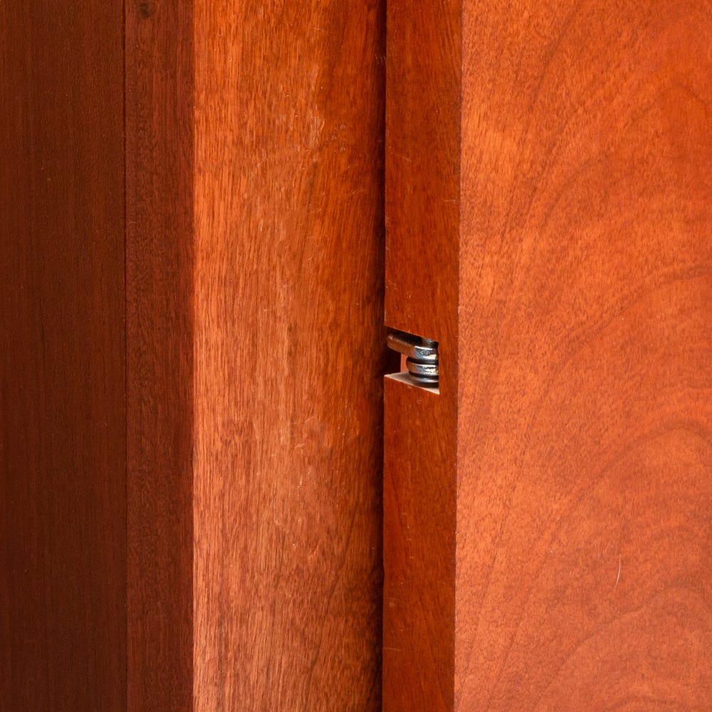 Snap Closing Semi-Concealed Hinges-For 1/4" Overlay Doors (#5) | Rockler  Woodworking and Hardware