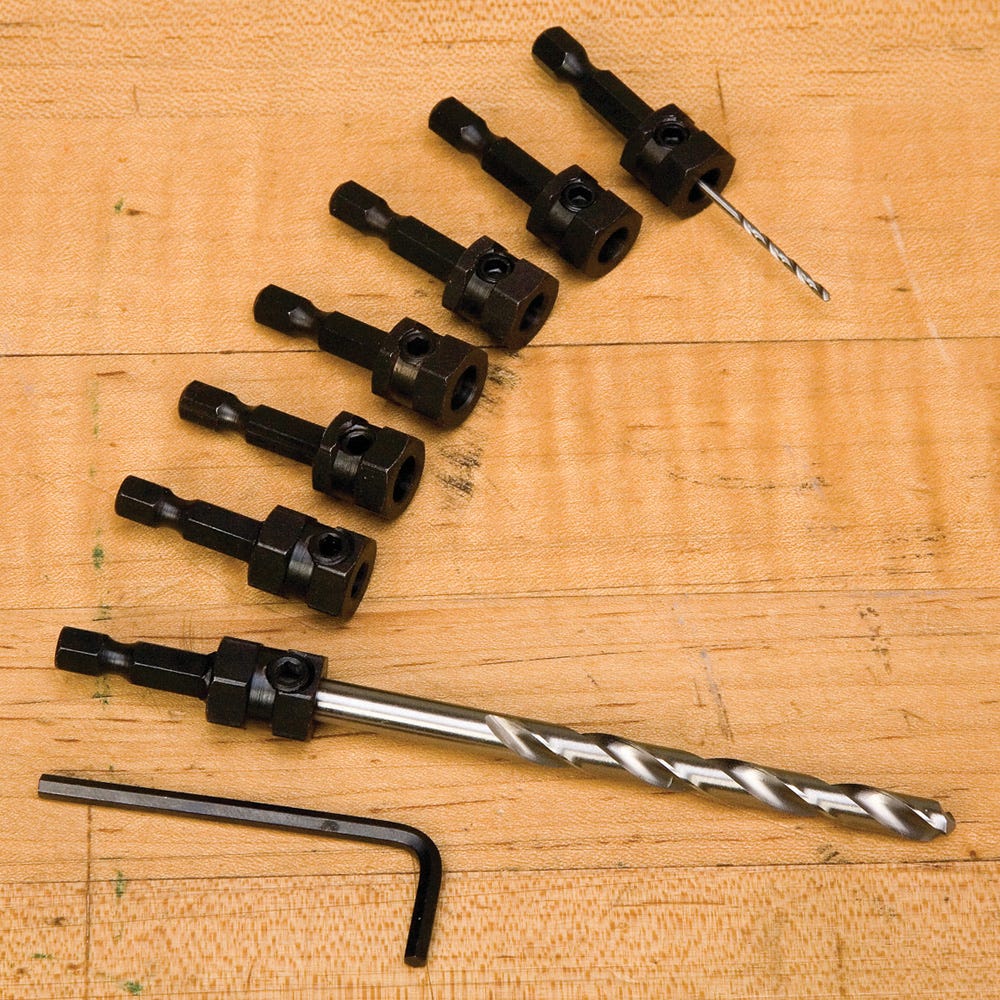 Insty-Drive Drill Bit Adapter Set | Rockler Woodworking and Hardware