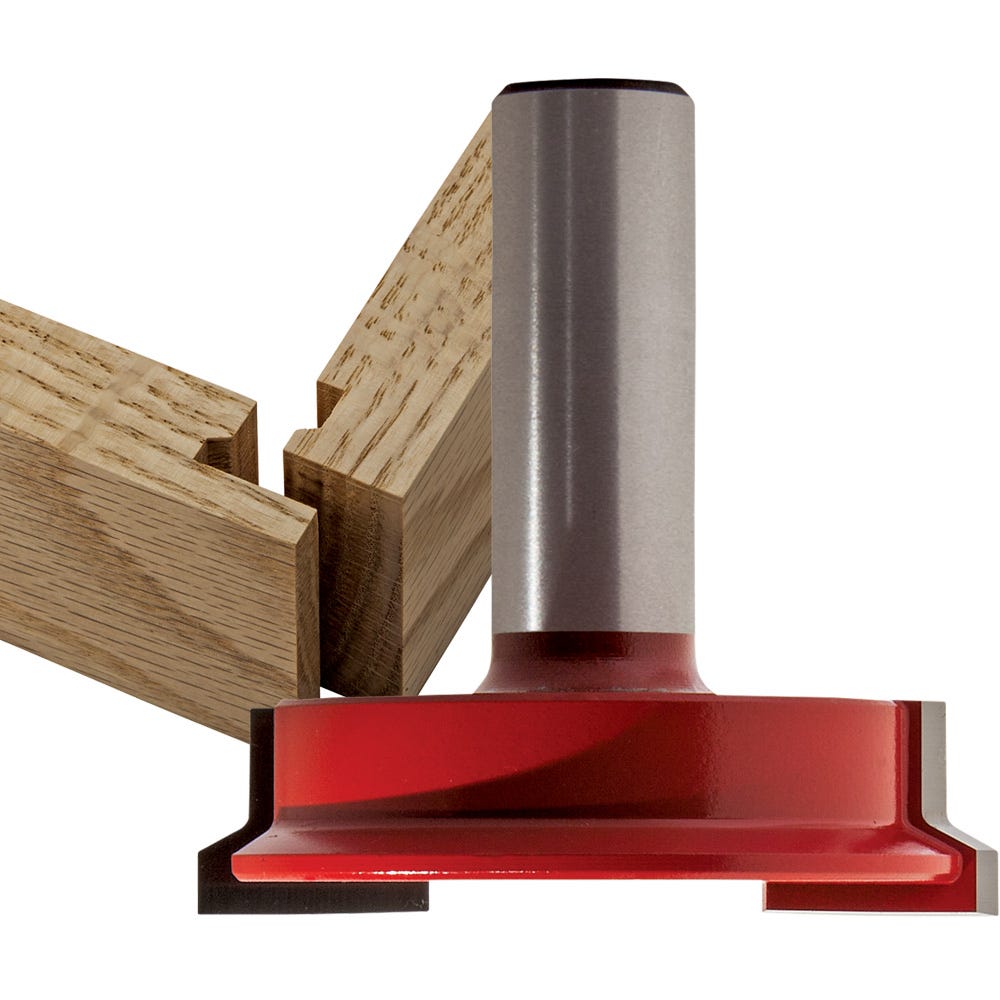 Drawer lock router bit on deals plywood