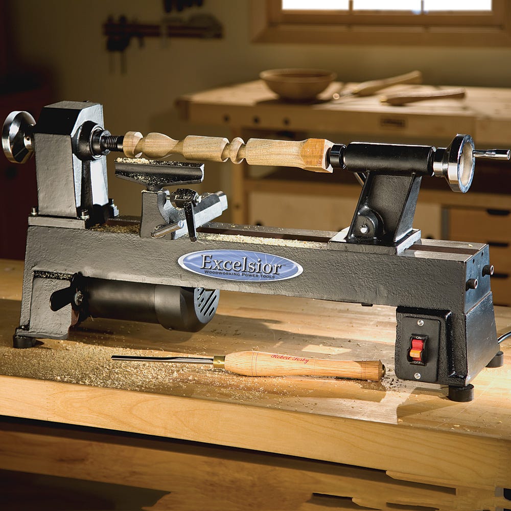 Excelsior 5-Speed Mini Lathe, MC-1018 | Rockler Woodworking and Hardware