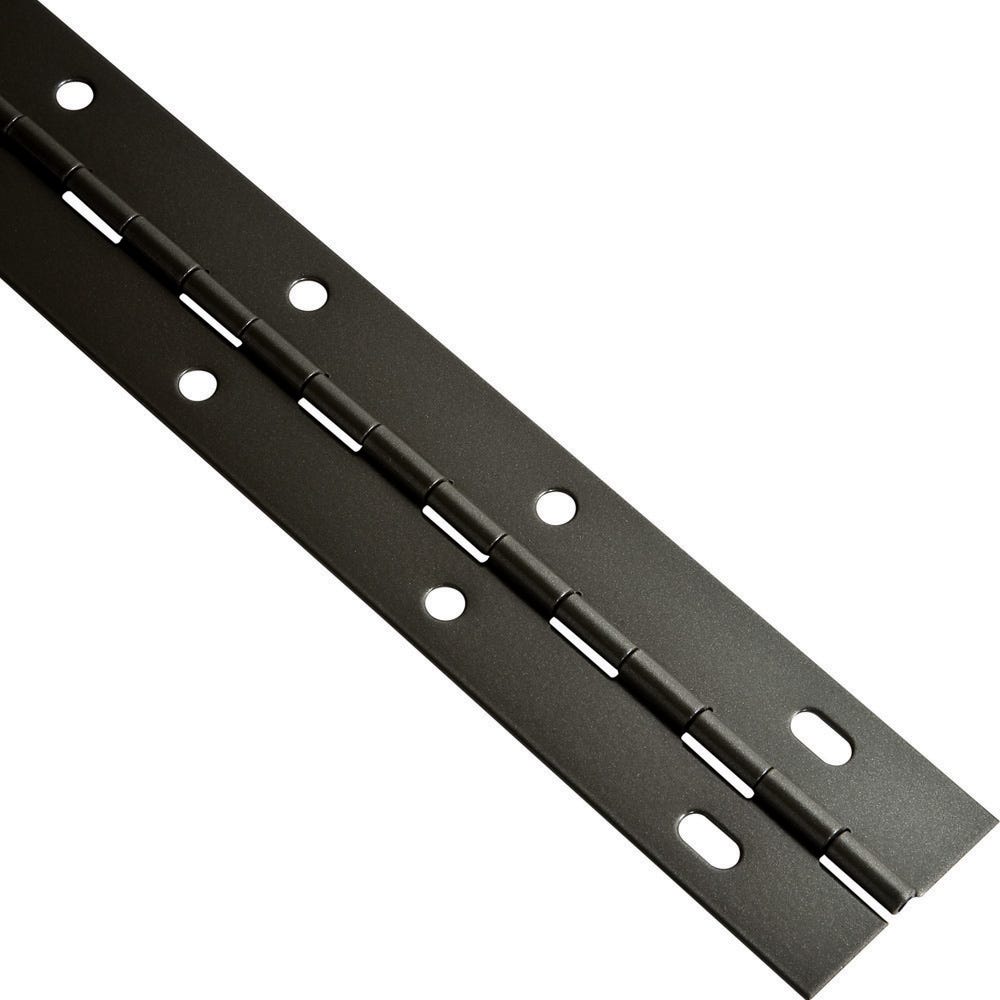 Post-Plated Continuous Hinges-Charcoal Gray - Rockler Woodworking Tools