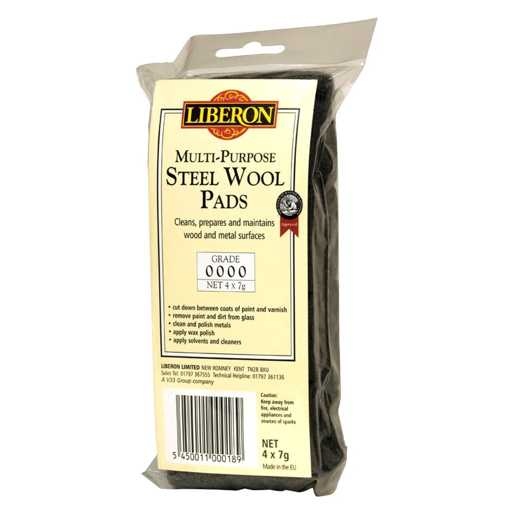 Liberon 0000 Steel Wool - Extra Fine