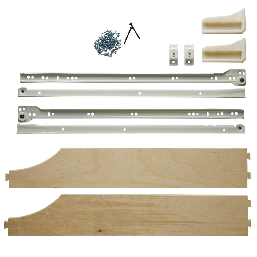Drawer Slide/Hardware Kits for Pullout Shelf Kit | Rockler Woodworking and  Hardware