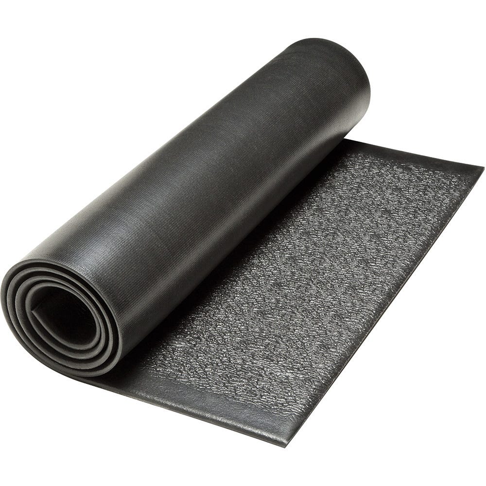 Durable Rubber Workmaster II Anti-Fatigue Mat, 40 x 52, Black