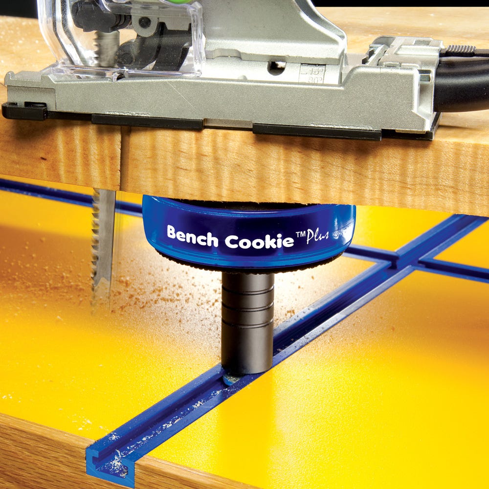 Rockler Bench Cookie Plus Work Grippers, 4-Pack