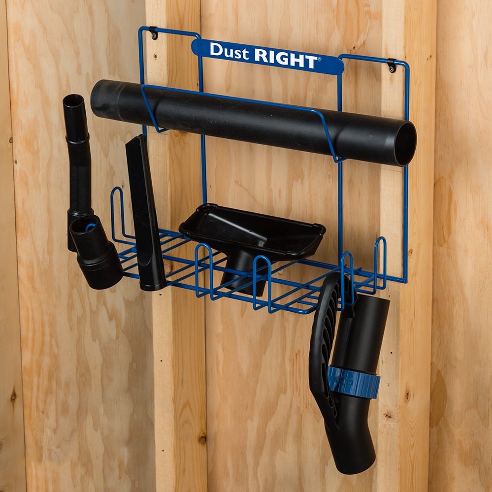 Dust Right Shop Vacuum Accessory Organizer by Rockler