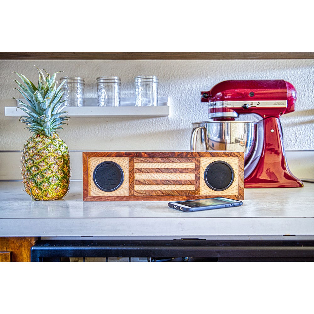 Rockler Stereo Wireless Speaker Kit with 2 Speakers and Playback/Volume  Controls- Rockler