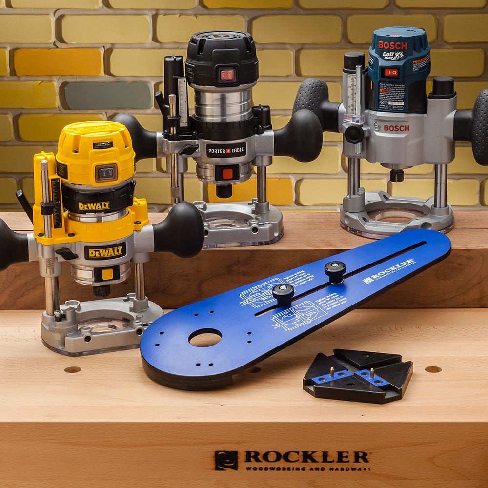 Rockler Ellipse Circle Cutting Jig for Compact Routers - Rockler