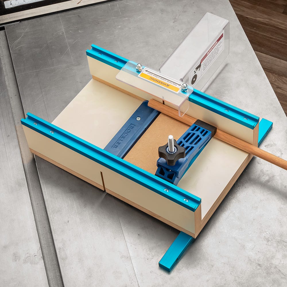 Rockler Table Saw Small Parts Sled Rockler Woodworking and Hardware