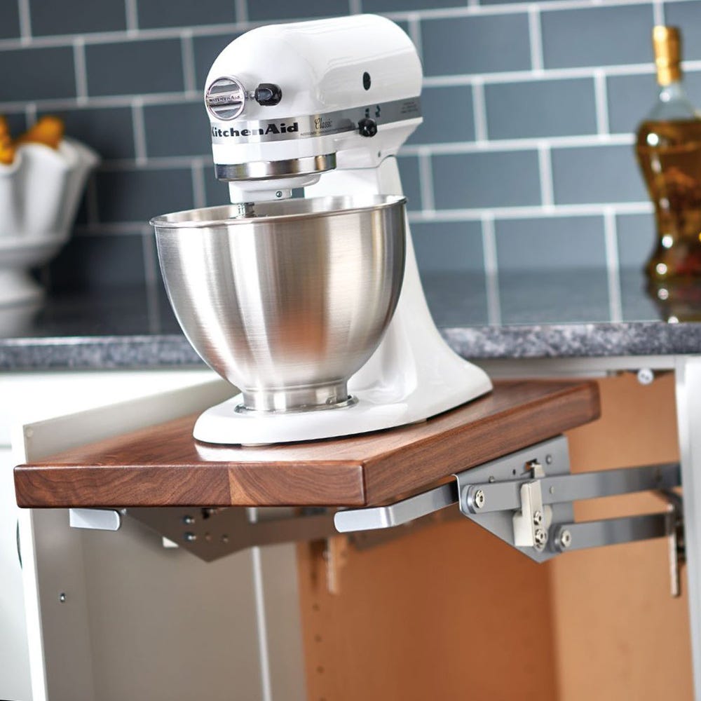Rev-a-Shelf Heavy-Duty Mixer Lift with Soft-Close | Rockler Woodworking and  Hardware