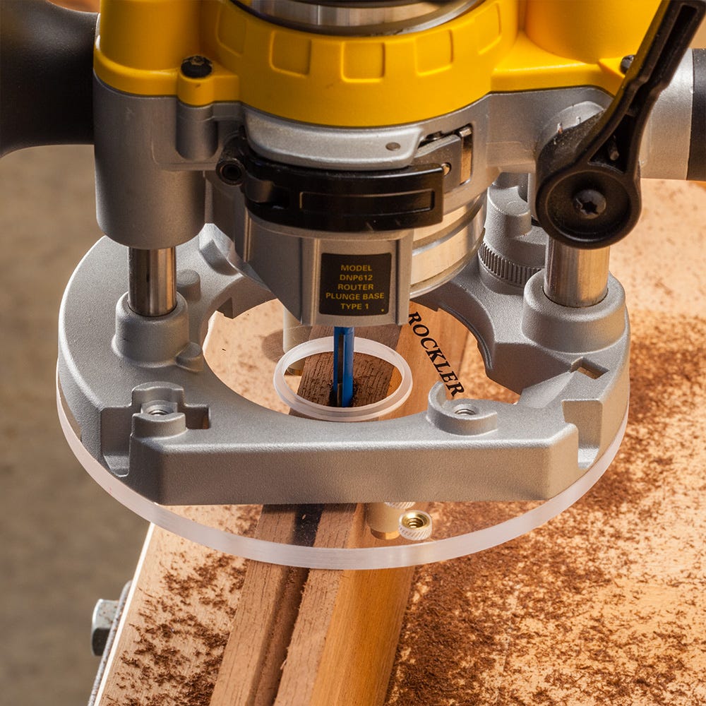 Rockler Compact Router Mortise Centering Base Rockler