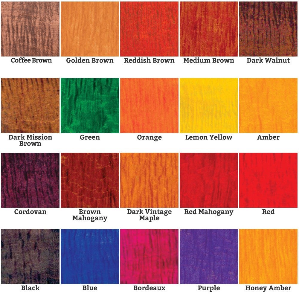 TransTint® Dyes | Rockler Woodworking and Hardware