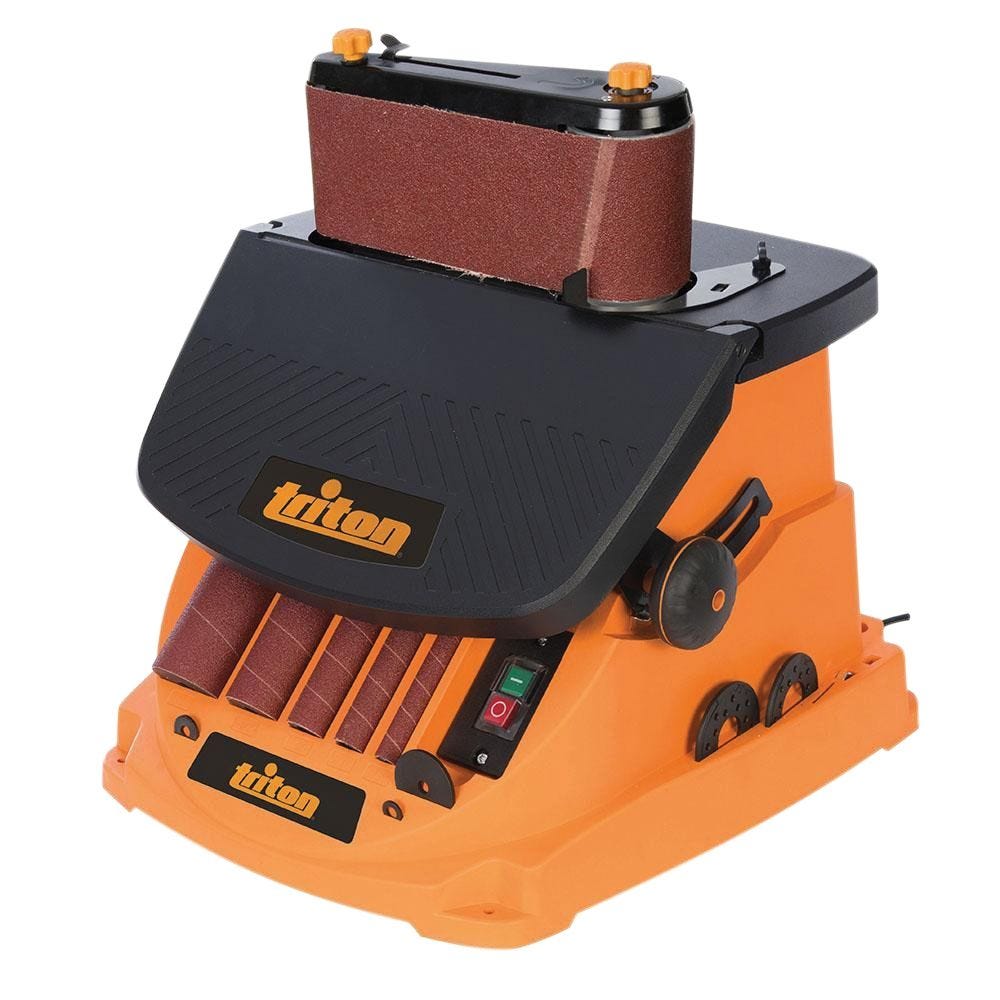 Triton TSPST450 3.5A Oscillating Spindle and Belt Sander | Rockler  Woodworking and Hardware