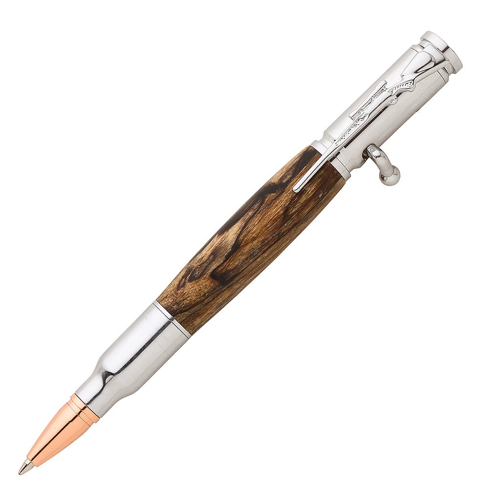 American Holly Magnum Bolt Action Pen A With 24 kt. Gold Accents - Free discount Shipping