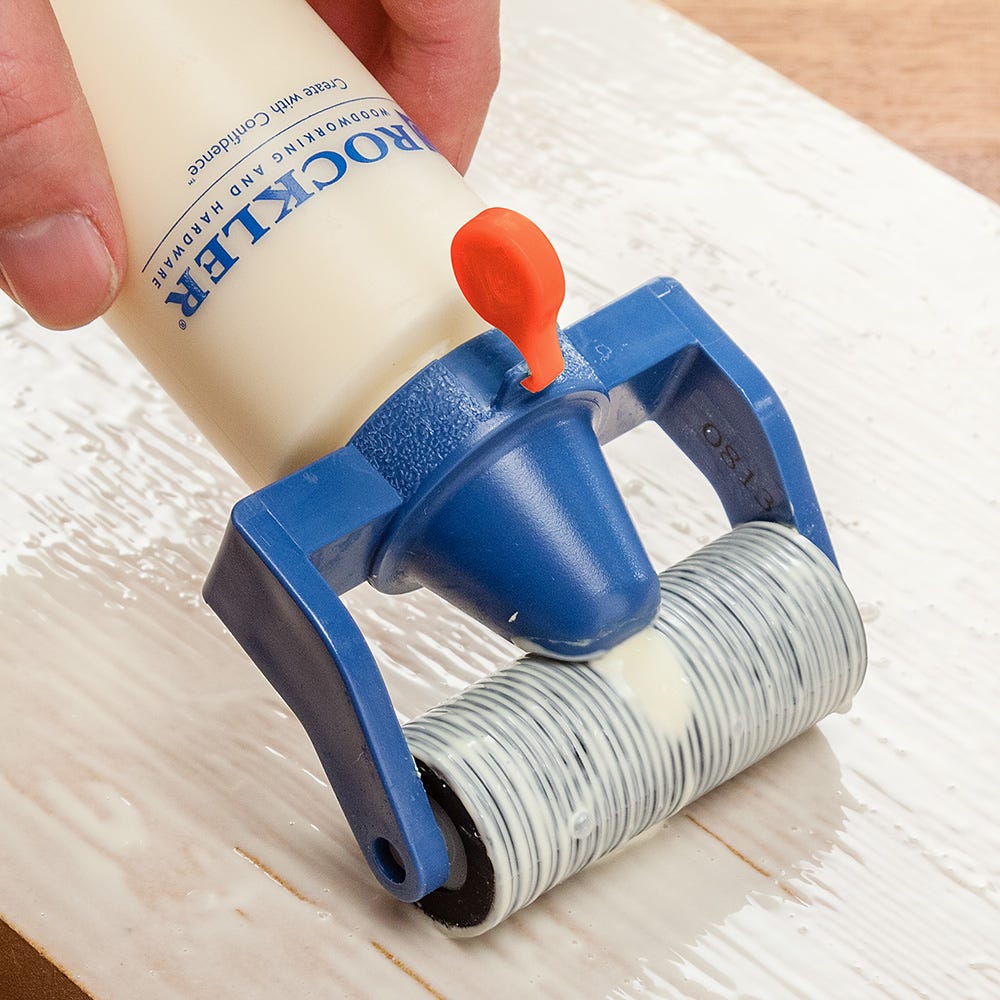 Glue roller spreader. More information in comments : r/woodworking