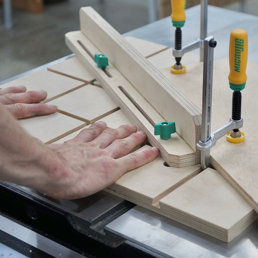 Micro Jig MatchFit Dovetail Clamps, Pair | Rockler Woodworking and Hardware