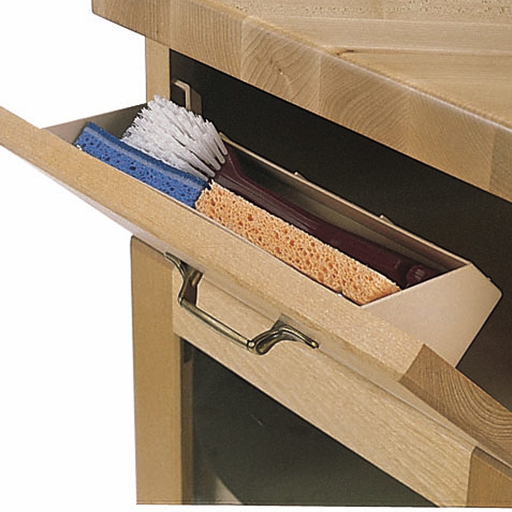 Sink Front Tip-Out Tray Kit (2 trays and 2 pair hinges) - Fits Fits Best in  SB36, RTA Cabinet Organizers - LAC65721140