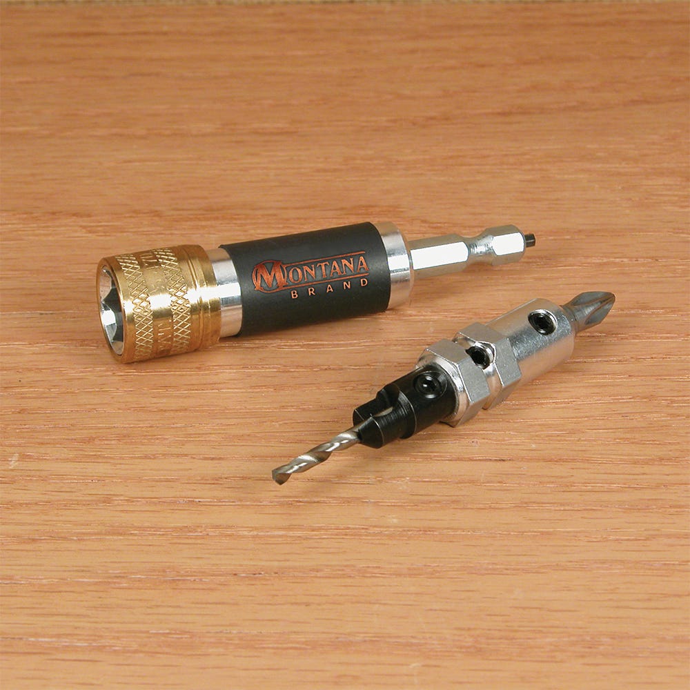 Quick-Change Countersink Drill Bit/Driver Bit Set | Rockler Woodworking and  Hardware