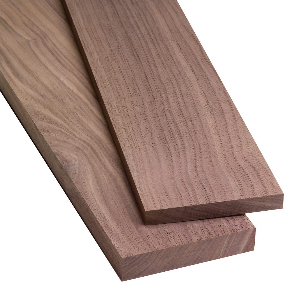 Natural Walnut Lumber for Woodworkers - Friendly Service & Fast