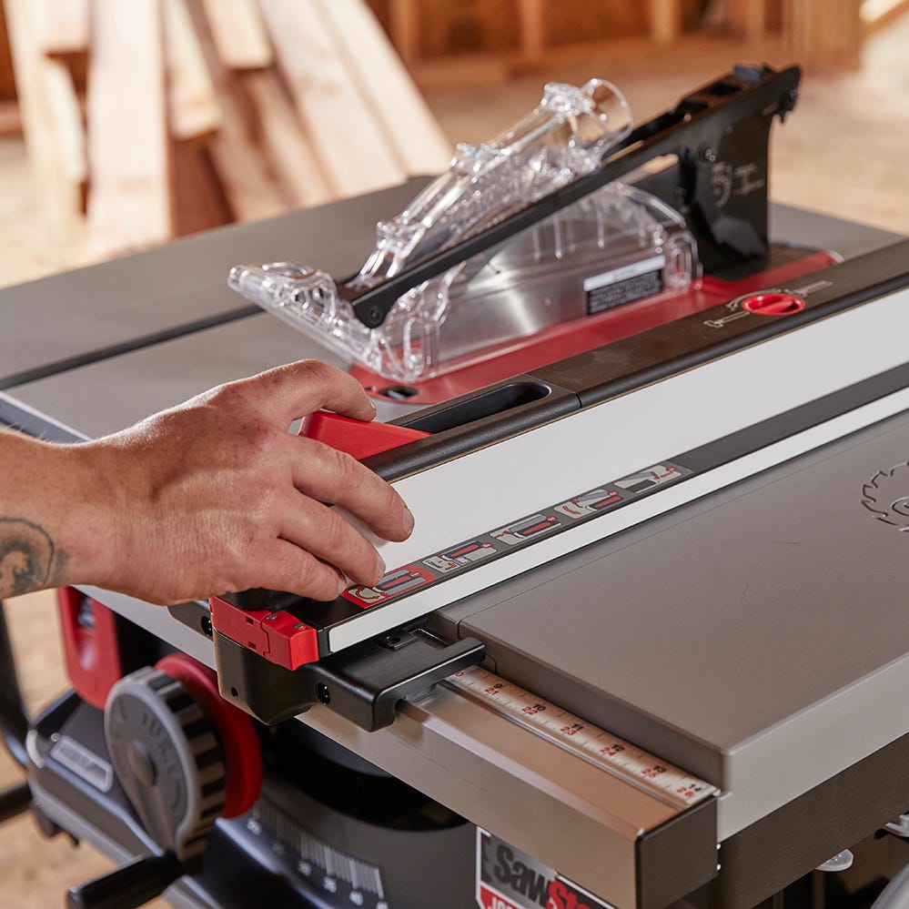 Bosch table deals saw safety stop