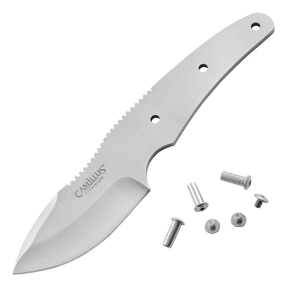 Morakniv Knife Blade Blank No. 1, Stainless Steel, 7'' Overall x 4