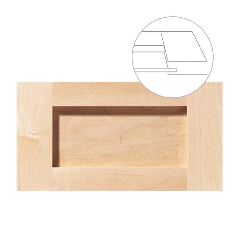 Shaker Slab Drawer Front, Custom Sizes and Materials