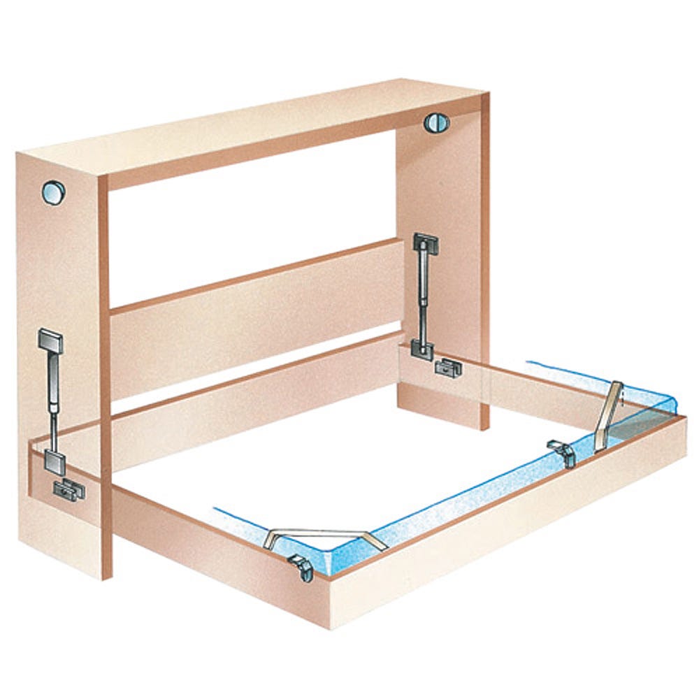 Side Mount Murphy Bed Hardware-Select Size | Rockler Woodworking and  Hardware