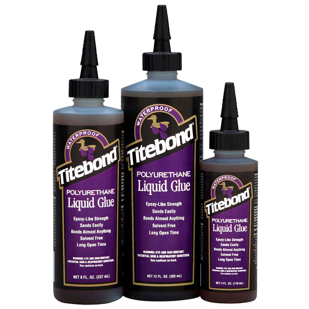 Titebond Polyurethane Liquid Glue | Rockler Woodworking and Hardware