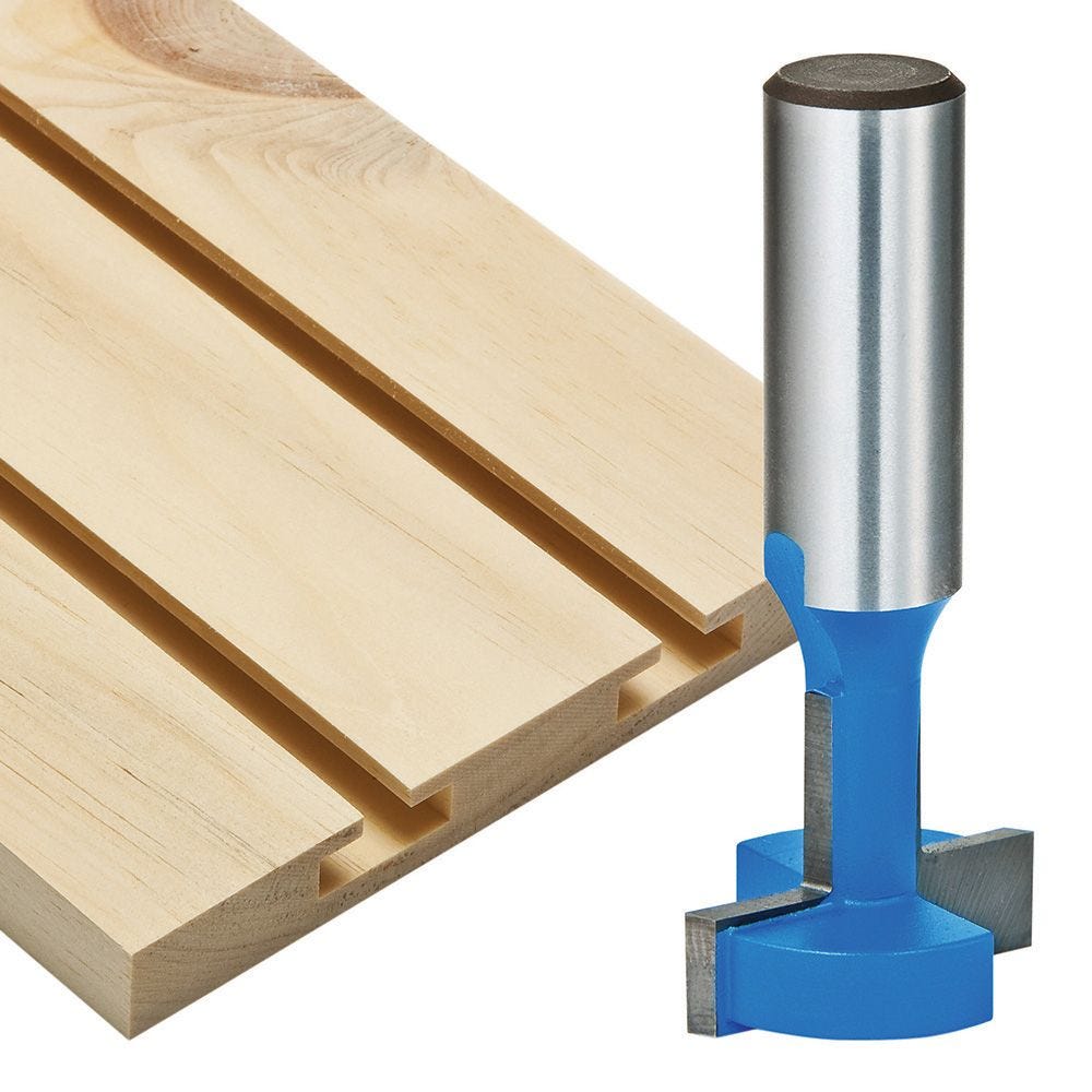 1-1/16'' T-Slotwall Cutter Router Bit | Rockler Woodworking and Hardware