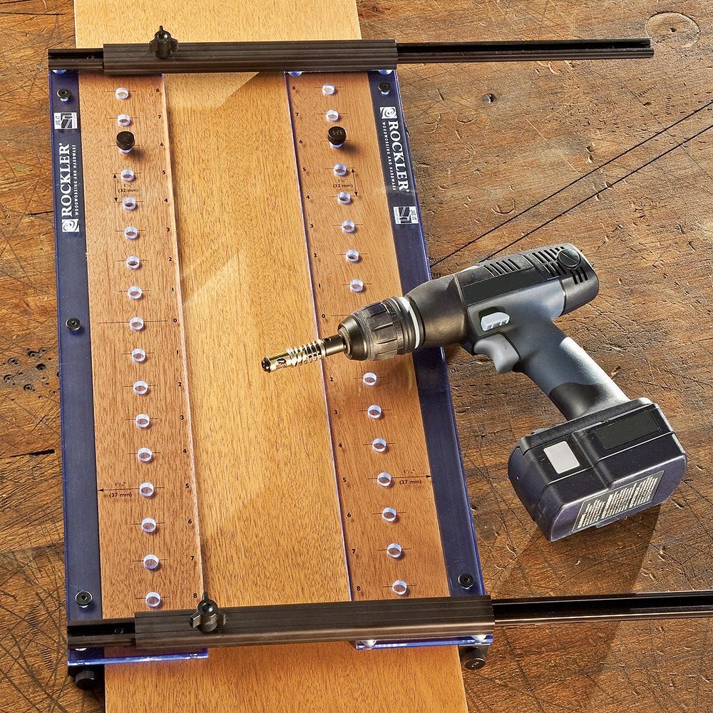 Pro Shelf Drilling Jig - Rockler Woodworking Tools