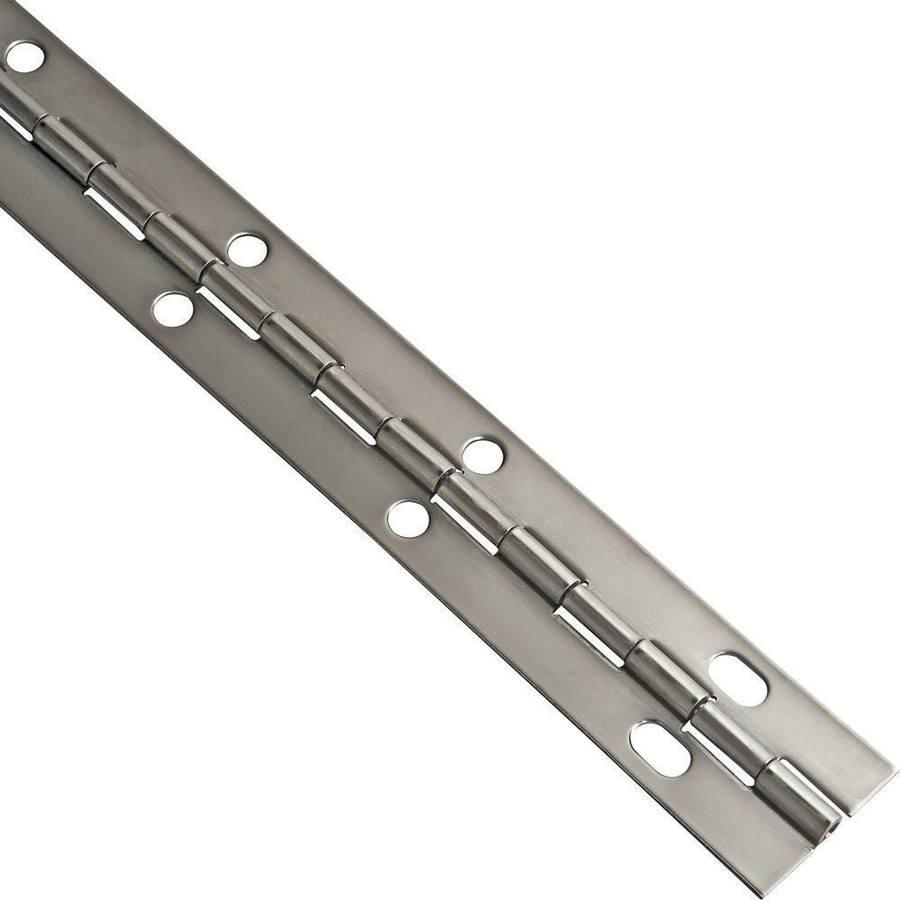 Stainless Steel Piano Hinges | Rocker Woodworking and Hardware