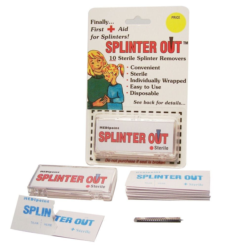 Splinter Out™ Splinter Removers, Pack of 10 - Rockler Woodworking Tools