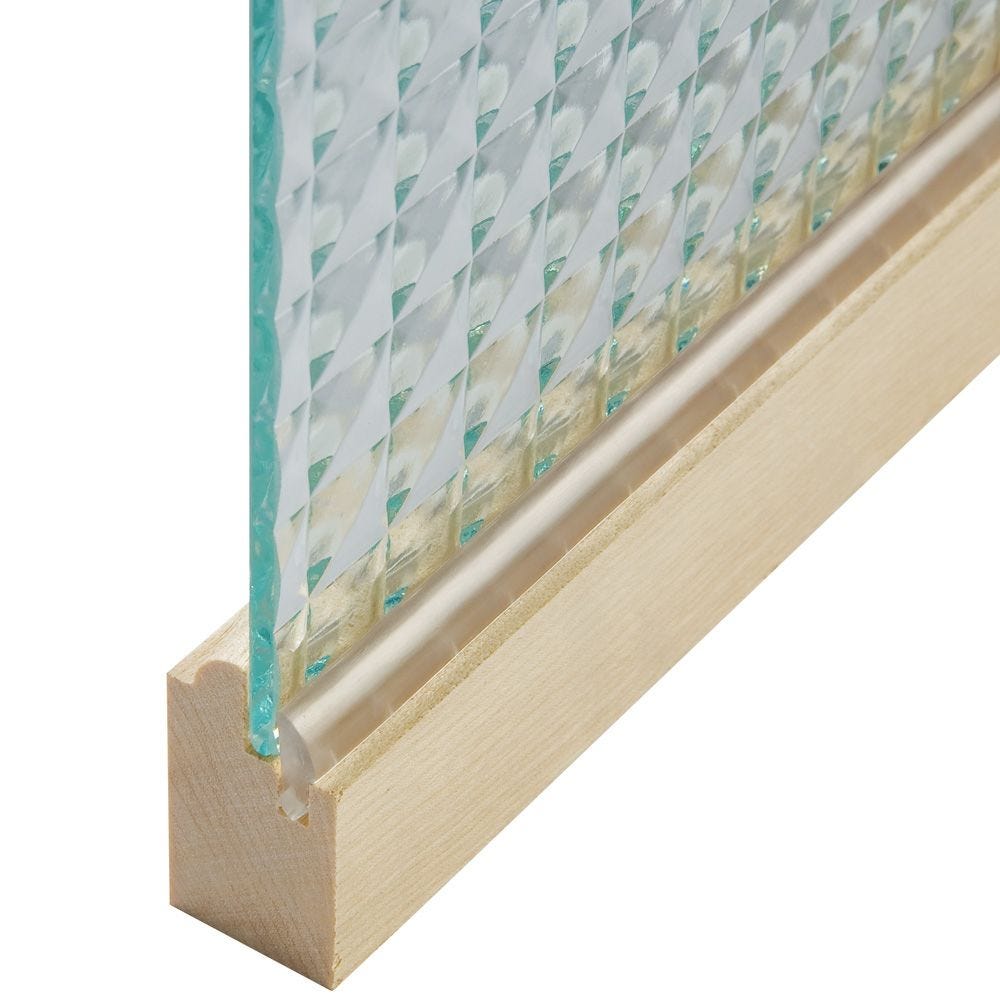 Clear Groove-Type Plastic Panel Retainer, 25' | Rockler Woodworking and  Hardware