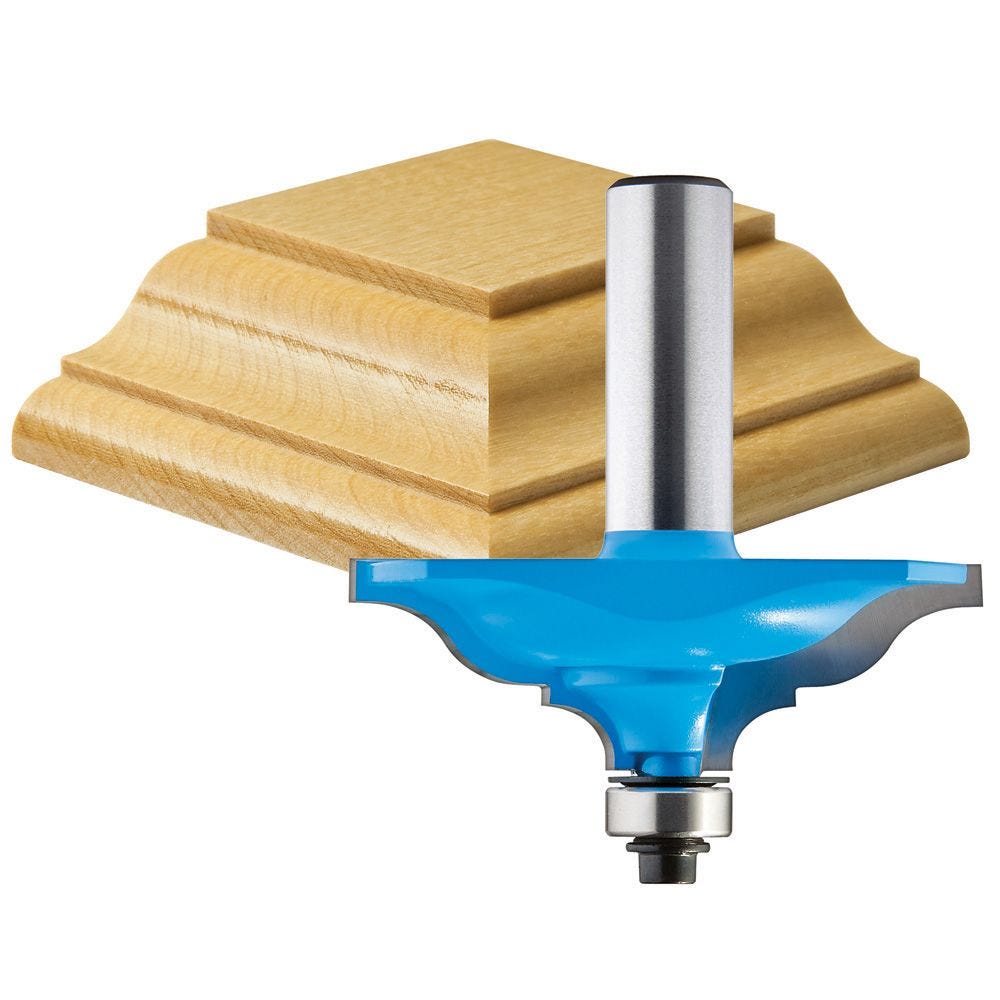 2-1/2'' Table Top Edge Ogee Curve Router Bit | Rockler Woodworking and  Hardware
