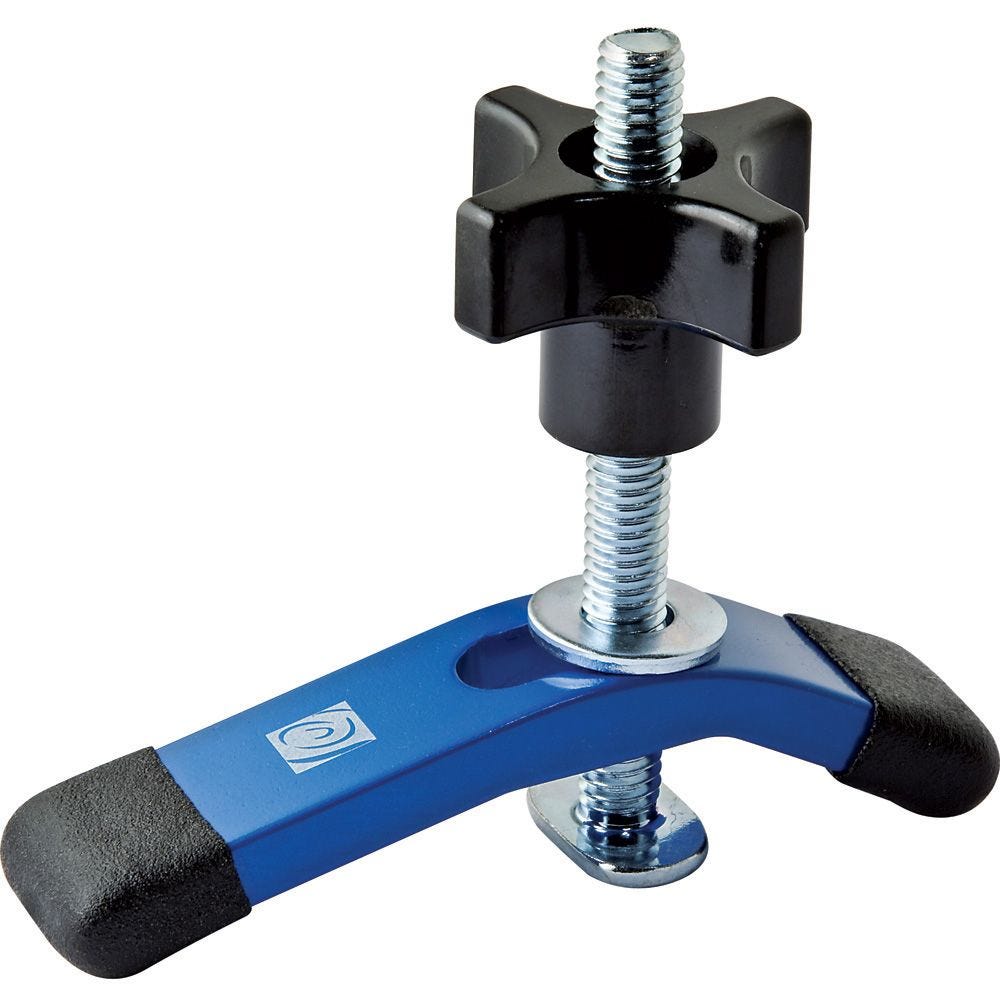 Rockler's 3'' Compact Deluxe Hold-Down Clamp with Rubber Tips | Rockler  Woodworking and Hardware