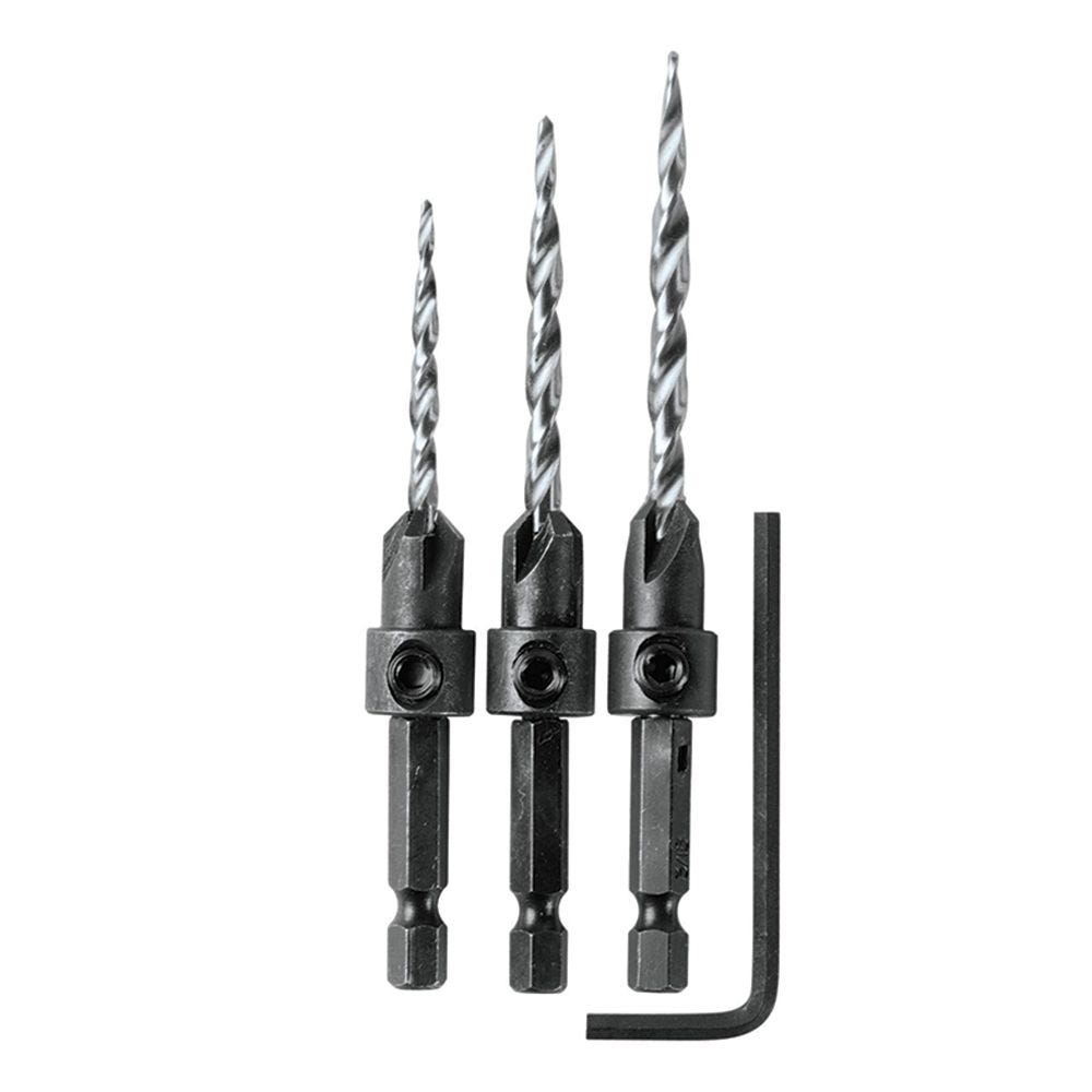 Makita A-99661 3-Piece Countersink Set with Hex Wrench | Rockler  Woodworking and Hardware