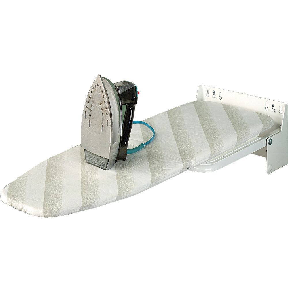 Wall-Mounted Fold-Up Ironing Board | Rockler Woodworking and Hardware