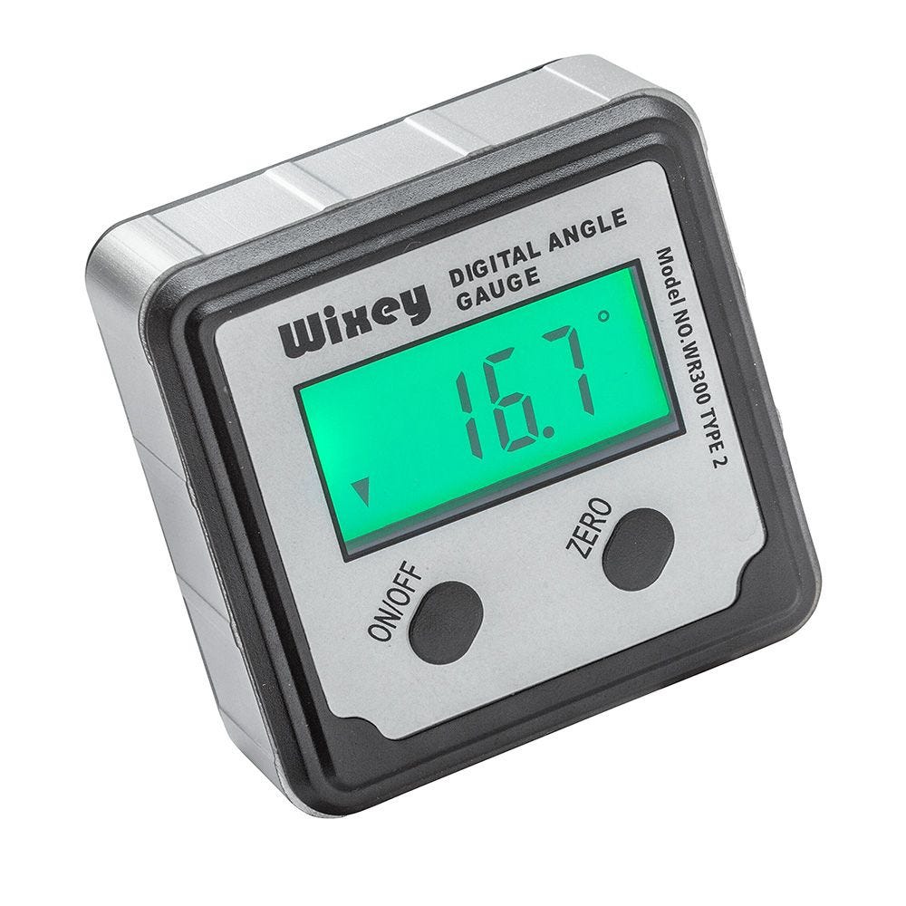 Wixey Digital Angle Gauge with Backlight| Rockler Woodworking and Hardware