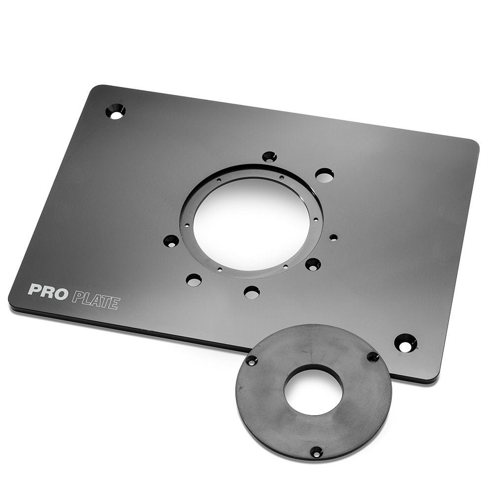 Rockler Aluminum Pro Router Plates | Rockler Woodworking and Hardware