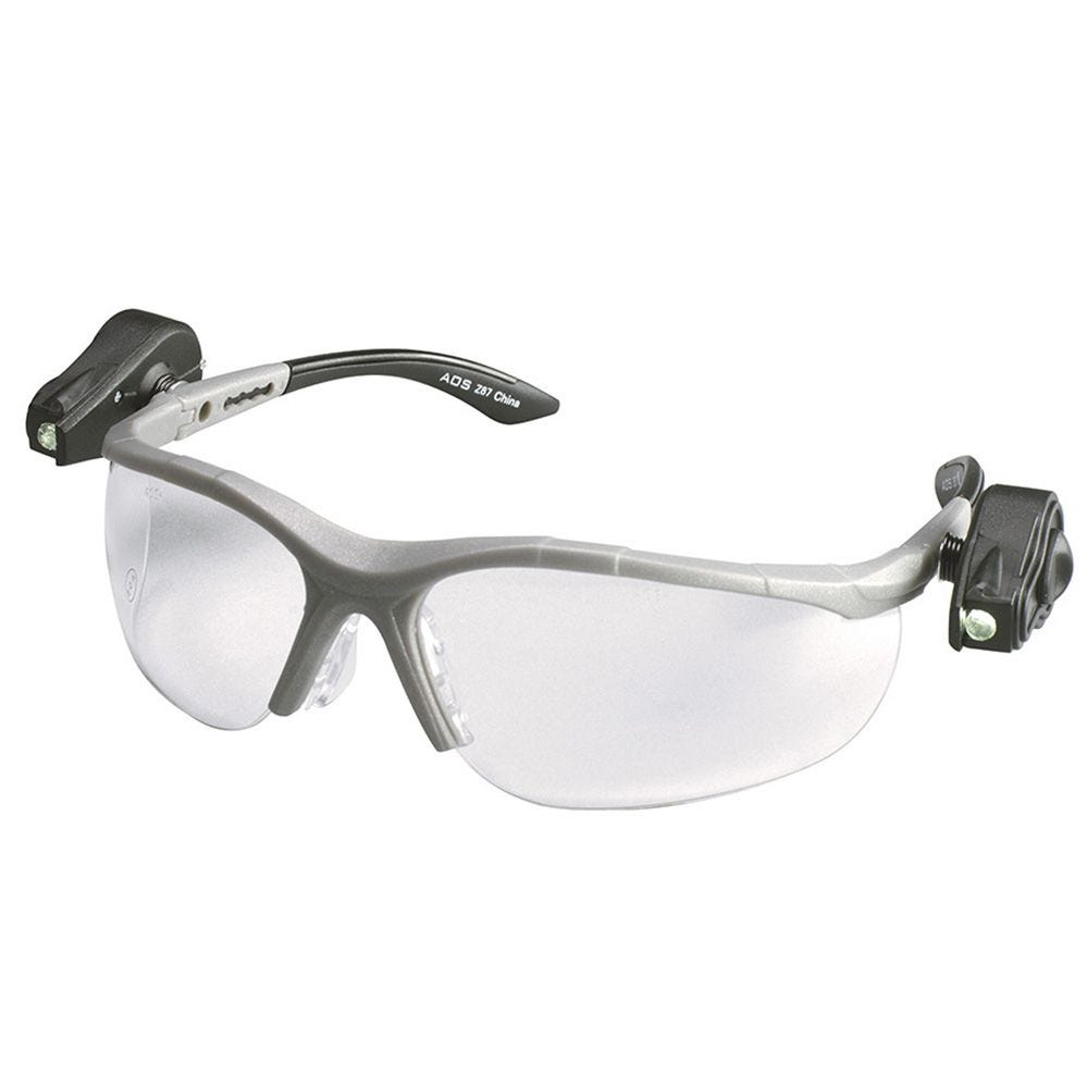 3M Light Vision 2 LED Safety Glasses, Clear Anti-Fog Lens| Rockler  Woodworking and Hardware