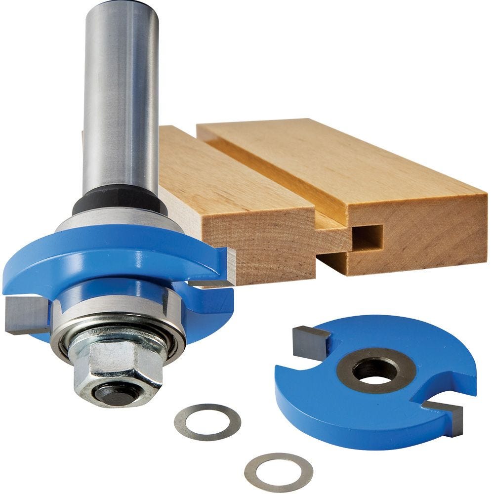 3/8'' Tongue and Groove Router Bit 1/4'' Shank | Rockler Woodworking and  Hardware