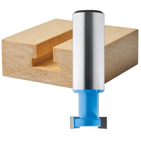 5/8'' T-Slot Cutter Router Bit | Rockler Woodworking and Hardware
