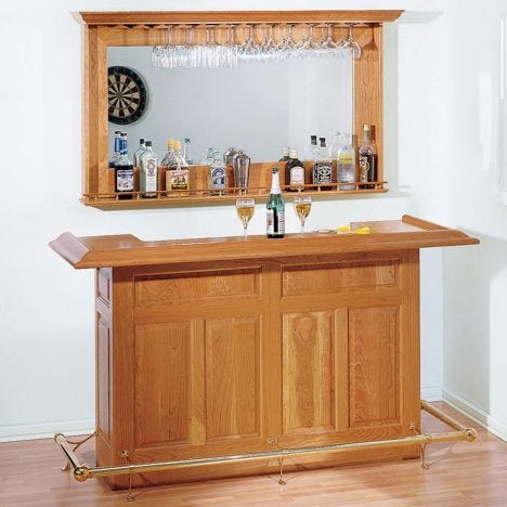 Home Bar Plan | Rockler Woodworking and Hardware