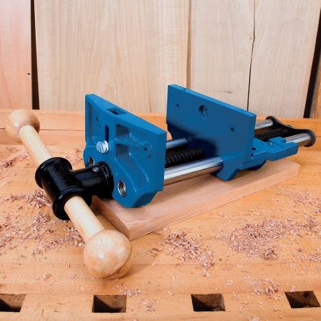 7" Quick Release Workbench Vise | Rockler Woodworking and Hardware