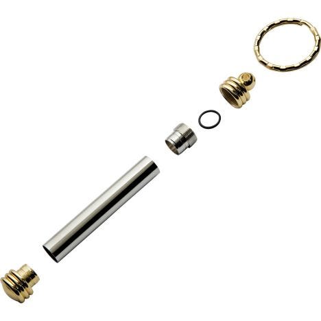 Woodturning Gold Toothpick Holder Key Ring Hardware Kit | Rockler  Woodworking and Hardware